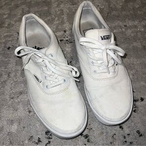 Women's Authentic White Vans